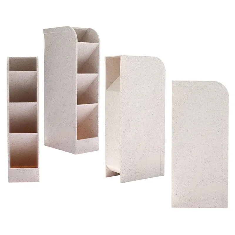 Многофункциональная наискосок вставляется 4 сетки Настольный держатель ручки