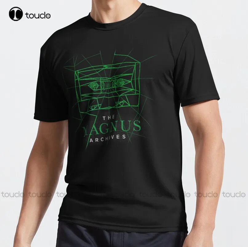

[Transparent] The Magnus Archives Logo (Season 5) Active T-Shirt Shirt Men Custom Aldult Teen Unisex Digital Printing Tee Shirt