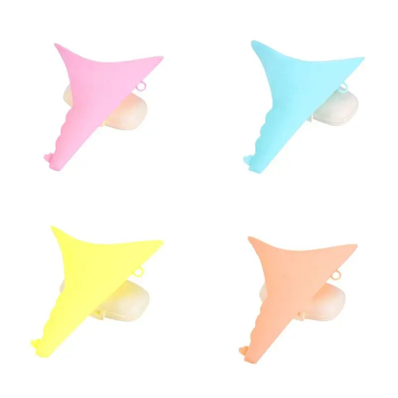 

Multifunctional Female Urinal Outdoor Travel Emergency Portable Standing Silicone Urinal Storage Box