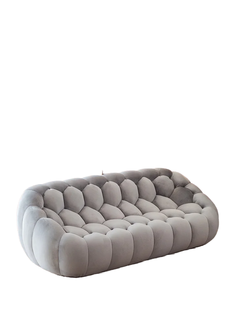 

Karois simple and light luxury living room art sofa