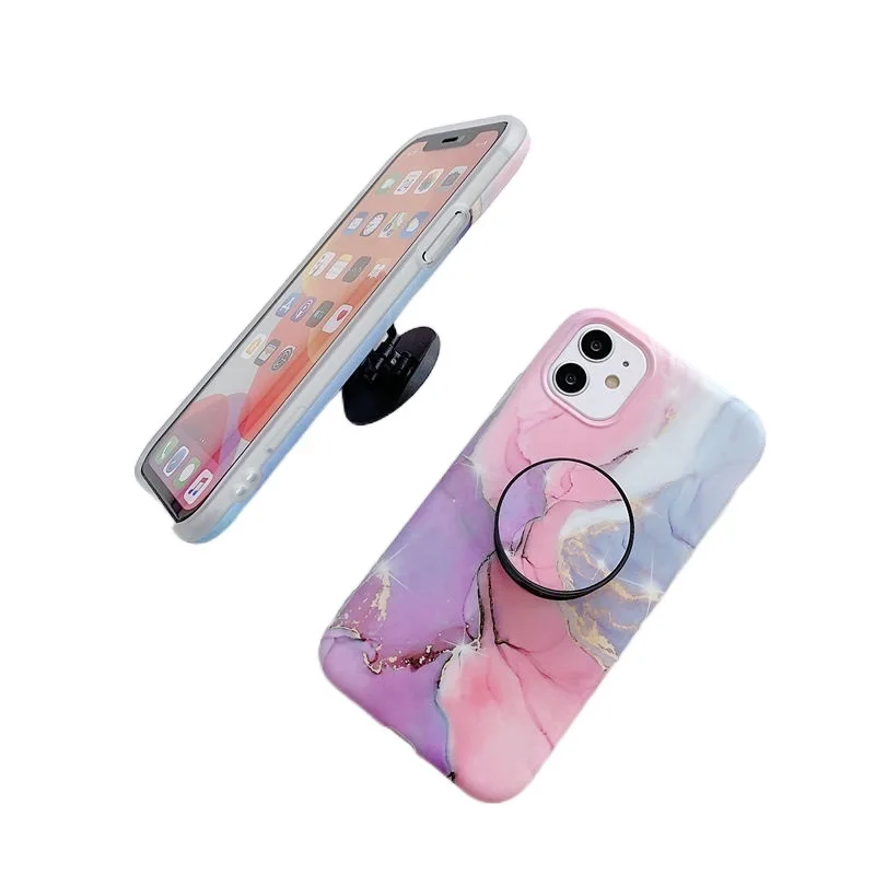 

Градиентный мраморный чехол-подставка для iPhone 11 11pro Max XR XS Max 7 8 Plus 11Pro, мягкий IMD задний Чехол для iPhone SE 2 12