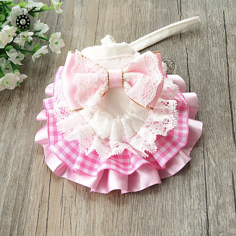 Нагрудники собака щенок Кот кружевной платок носовой шарф аксессуар страна