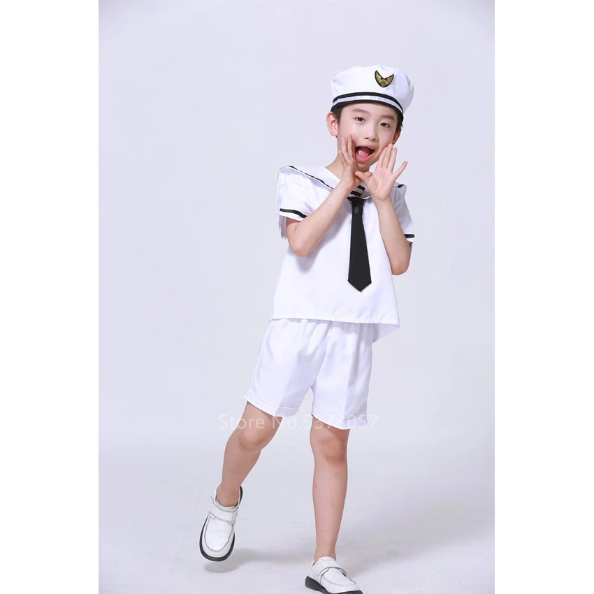 Детский костюм для хора сценический выступлений малышей мальчиков и девочек