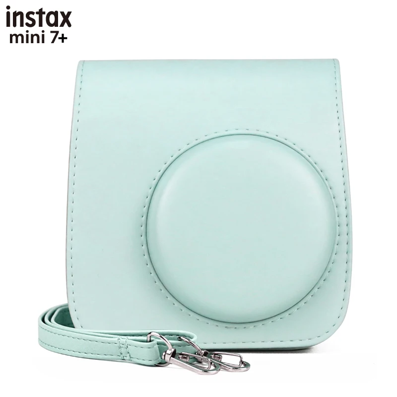 Чехол для Камеры Fujifilm Instax Mini 7 + Instant Camera s сумка из искусственной кожи с жестким ПВХ