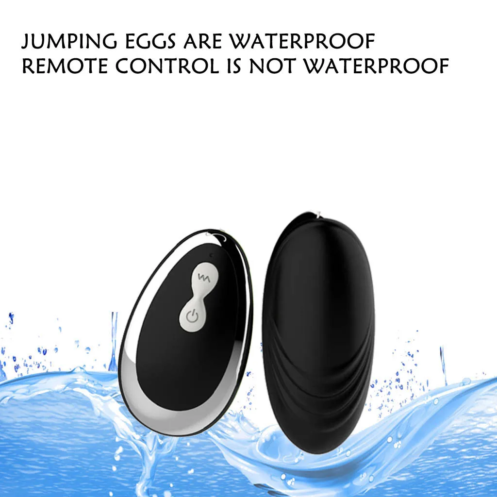 Беспроводное вибрирующее яйцо G Spot с 10 частотами бесшумное вибратор