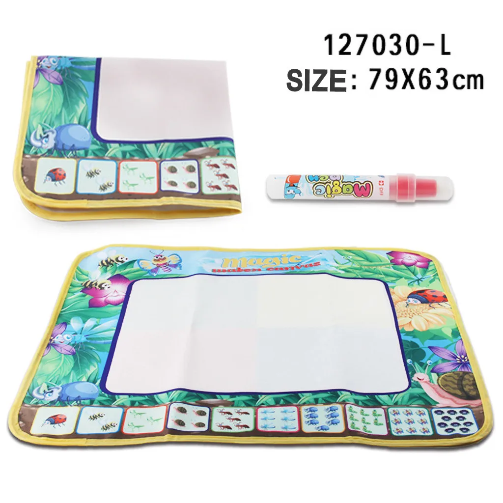 Детское обучение волшебный водяной рисунок коврик для письма доска игрушка