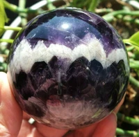 nature dream purple crystal ball orb gem