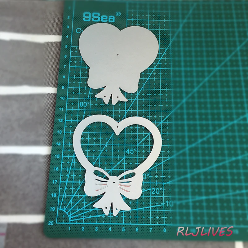 2 3 вида стилей шейкер сердце металлические режущие штампы трафарет для DIY штамп для скрапбукинга/фотоальбом декоративное тиснение DIY бумажные карты - Цвет: 2
