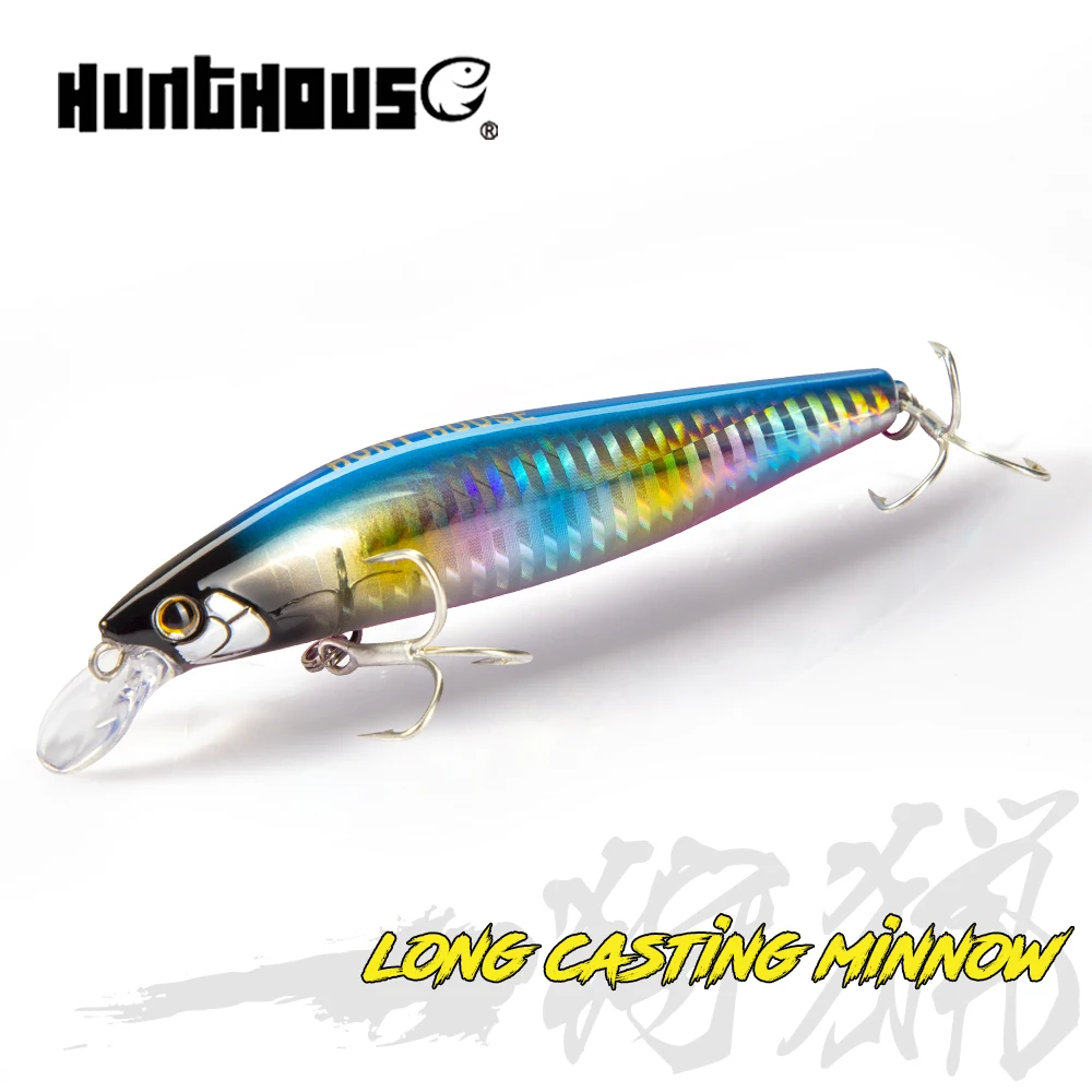 Hunthouse Silent Assassin 99 Minnow приманка 80 мм/99 мм искусственный тонущий твердый воблер