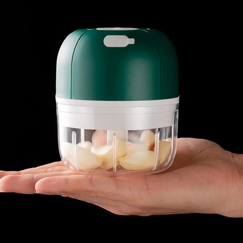 

Electric Mini Food Garlic Vegetable Chopper Garlic Press Masher Machine Crusher Kitchen Chopper Meat Grinder Tools