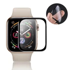Водонепроницаемая Защита экрана для apple watch 5 4 3 38 мм 40 мм 44 мм 42 мм (не закаленное мягкое стекло), пленка для Iwatch 456SE