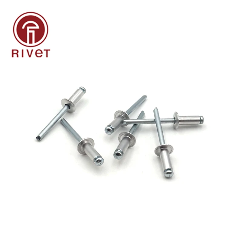 

DIN EN ISO 15977 50 шт. M3.2 алюминиевые и железные Круглые головки многоразмерные высококачественные заклепки