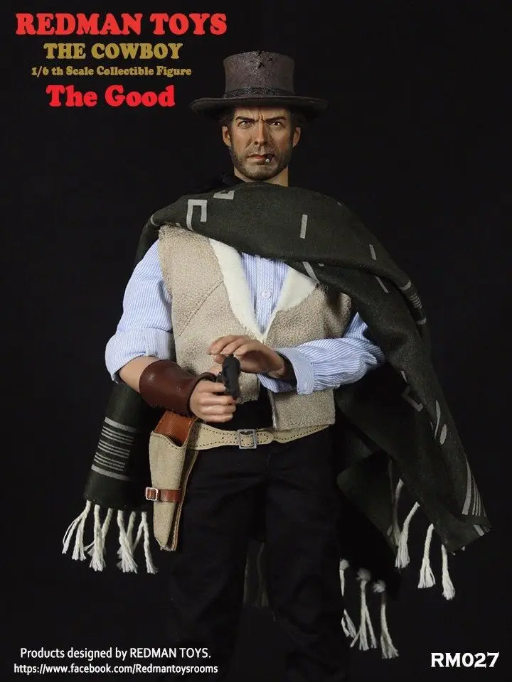 1/6 REDMAN/игрушки The Good COWBOY Joe 12 &quotМужская фигурка прекрасная в долларах RM027