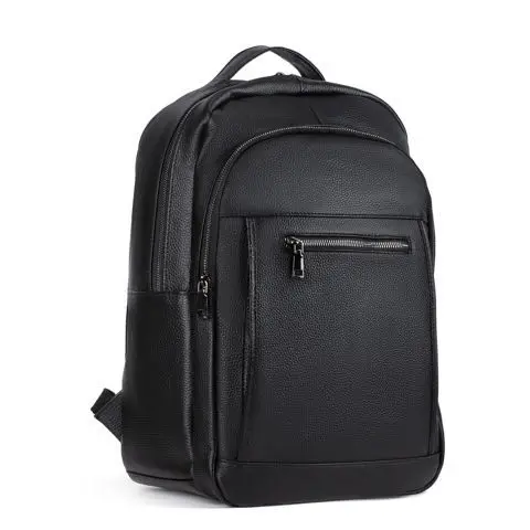 New Luxury Fashion Brand 100% Genuine Leather Men Backpacks Real Natural Leather Student Backpack Boy Business Laptop School Bag