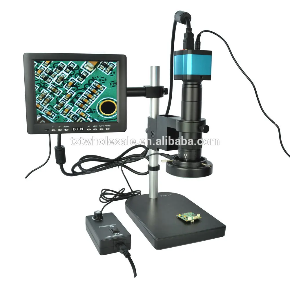 

14MP 180X HD USB Digital Industry Microscope Set Camera Zoom Lens