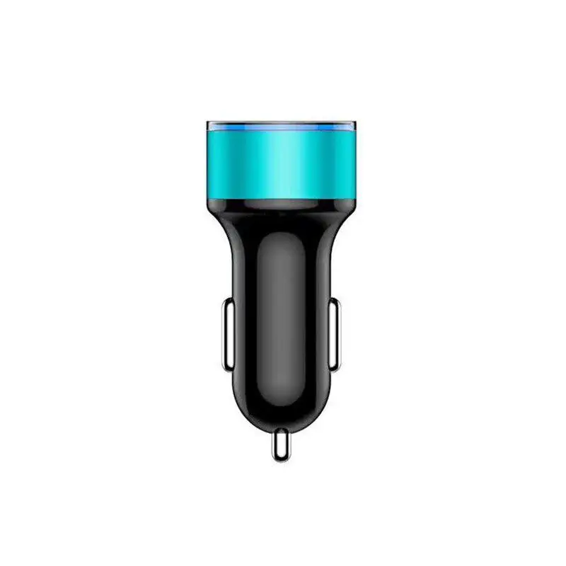 Быстрая зарядка двойной USB Автомобильное зарядное устройство с ЖК-дисплеем