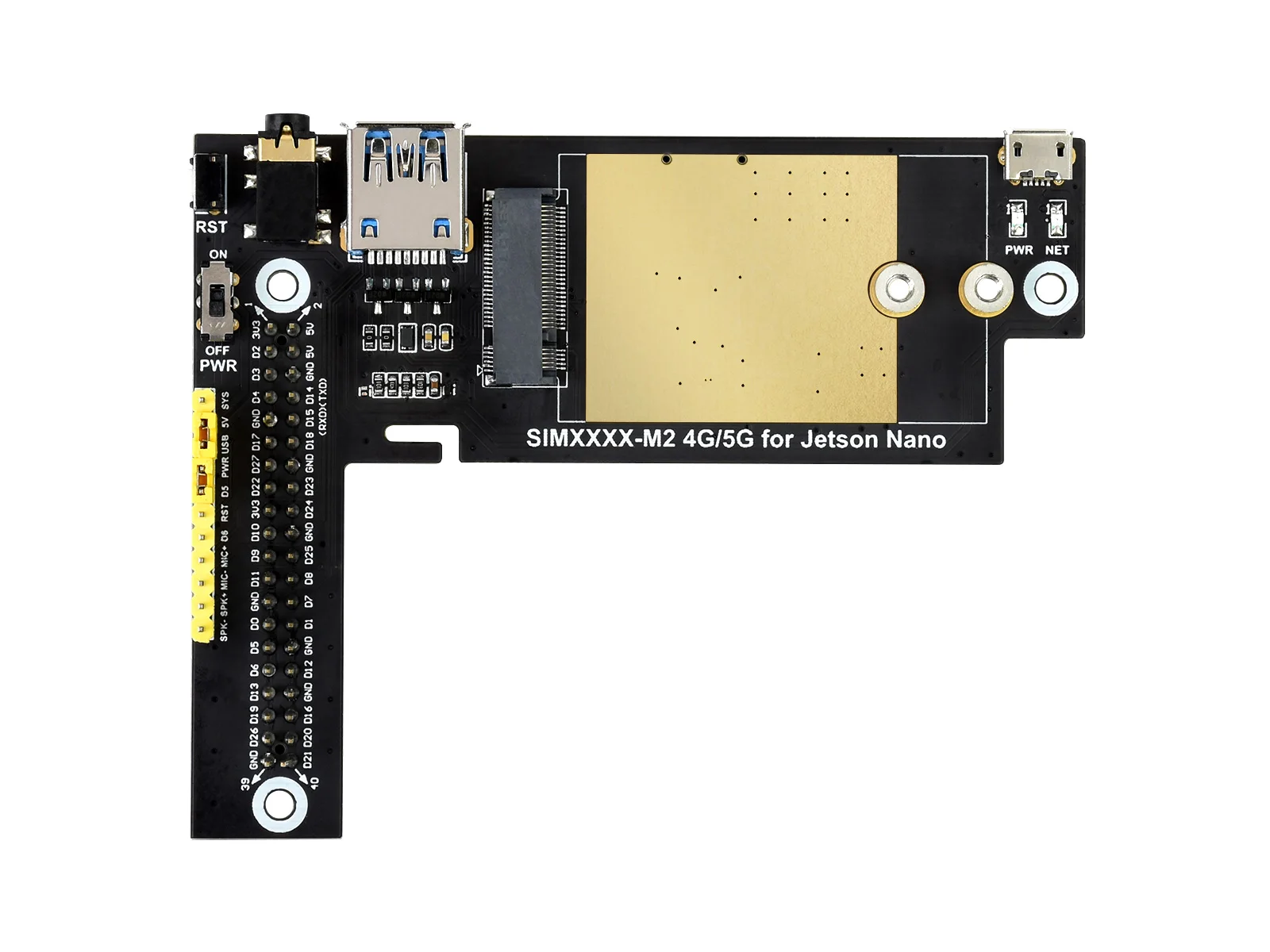 Модуль SIM8200EA-M2 5G для Jetson Nano поддержка 5G/4G/3G встроенный Snapdragon X55 многорежимный