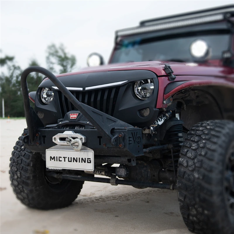 MICTUNING 7 дюймов обновления светодиодный вождения головной светильник с лазерный светильник луча 6000K Hyperspot комбинированный светильник для автомобиля мотоцикла лодка на колесах