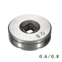 1wire feed roller parts mig welding line wire feed drive roller parts 0 6 0 8 kunrle groove v groove 0 023 0 030 wire feed