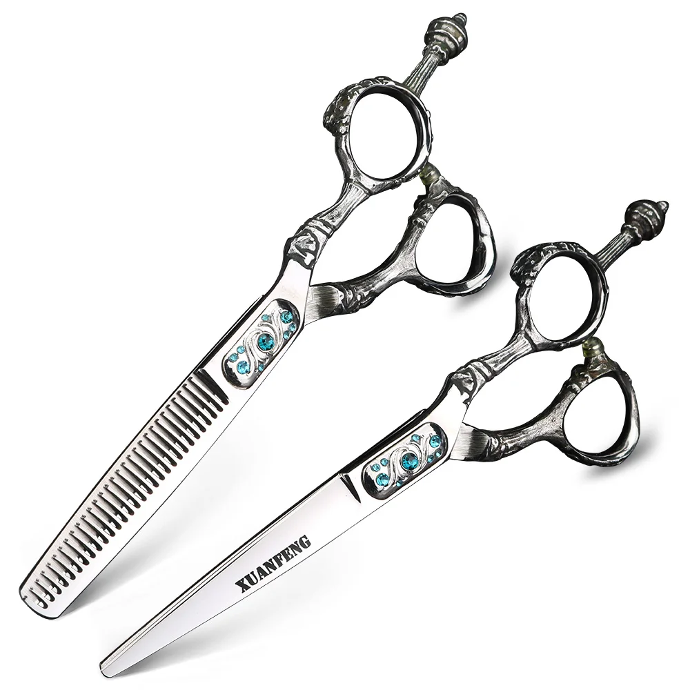 

Golden crown unique Master scissors Professional hairdressing scissors hair scissors 6 inch Japanese scissors