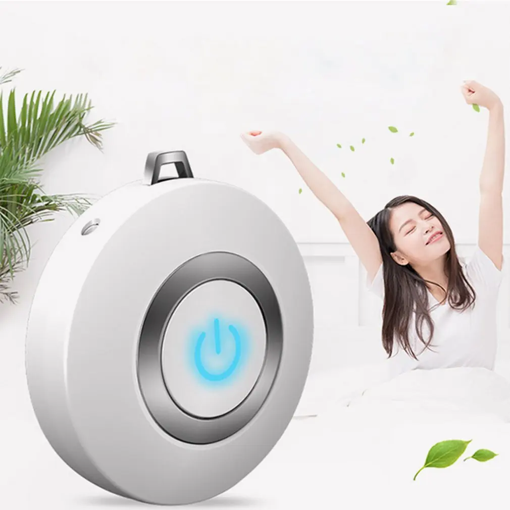 

PM2.5 air purifier 6 million negative ions + 48 hours battery life promote metabolism activate cells 1 pcs
