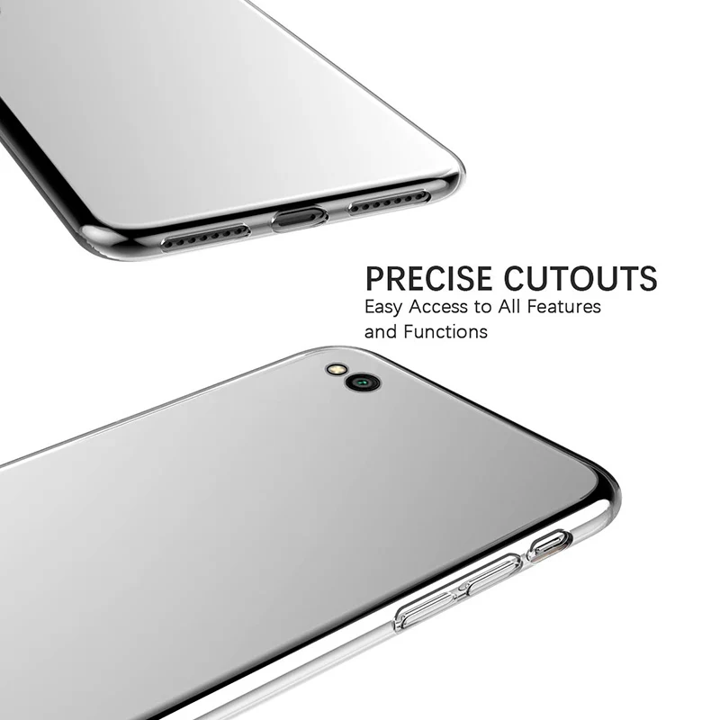 Новое поступление мягкий прозрачный чехол для телефона Xiaomi Redmi Y1/Y1 Lite RedmiY1 Y1Lite