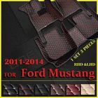 Автомобильные Коврики Для Ford Mustang 2011, 2012, 2013, 2014, автомобильный коврик