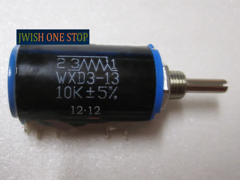 WXD3 13 2W точный multiturn 10 Потенциометр 100R 220R 330R в европейском стиле|Соединители| |