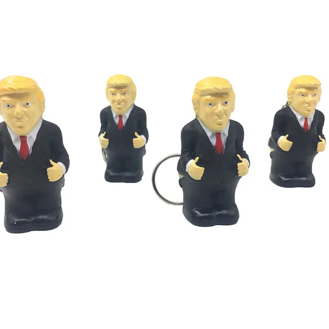 Стильный брелок для ключей Дональд Трамп мужчин и женщин как зажим игрушечный