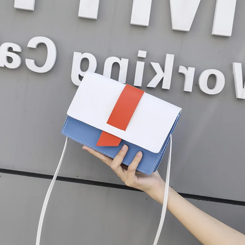 

Женская сумка через плечо, повседневная, маленькая, из искусственной кожи, разных цветов