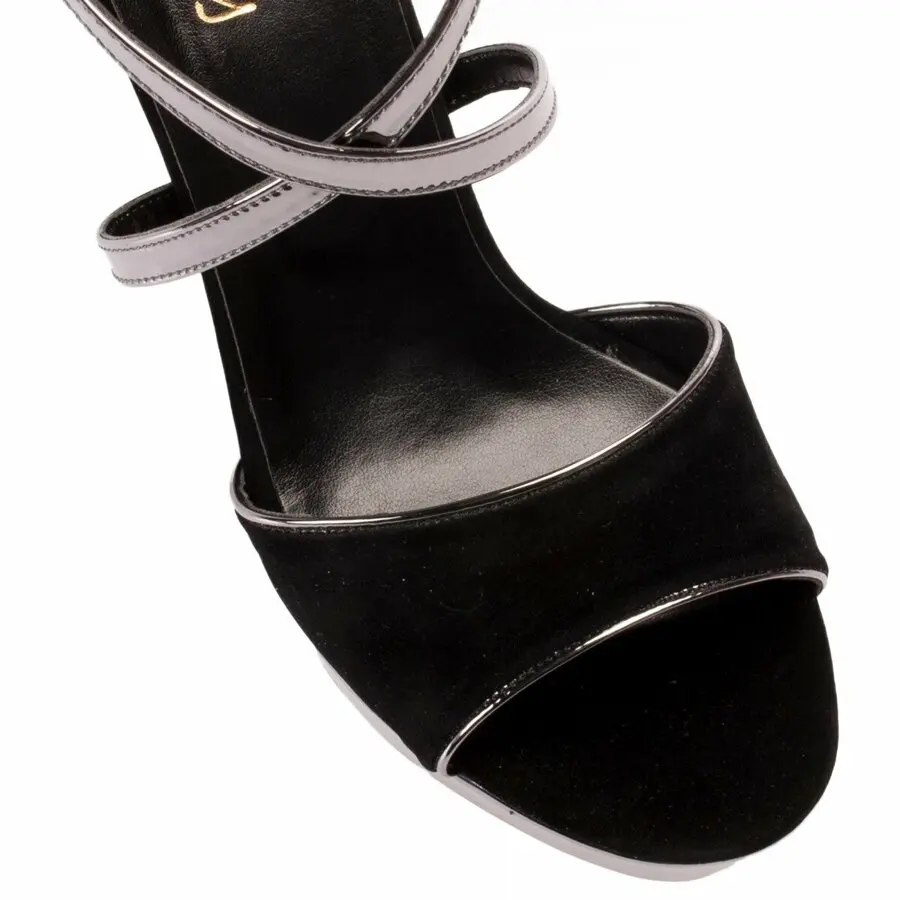 

Heels Women 2021 Deery, Black Suede High-Heeled Women'S Shoes