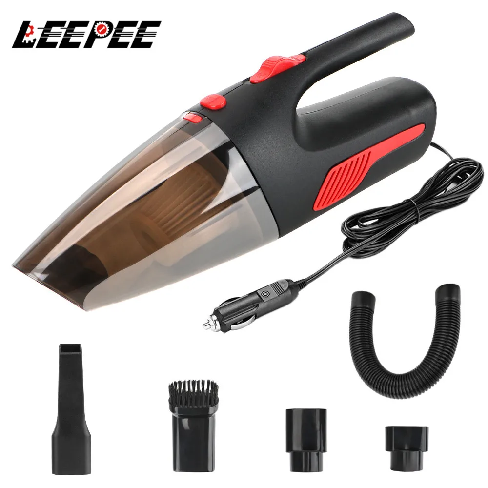 Портативный ручной автомобильный пылесос, беспроводной пылесос для автомобиля, вилка, 120 Вт, 12 В, 5000 па, супер всасывание, Влажная и сухая уборка, два варианта использования, инструмент для уборки дома и автомобиля