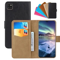 luxury wallet case for cubot x20 pro pu leather retro flip cover magnetic fashion cases strap