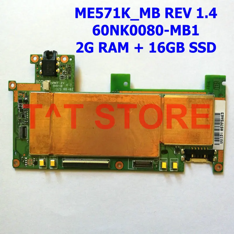 Оригинал 60NK0080-MB1 для ASUS Google Nexus 7 ME571K планшет материнская плата ME571K_MB REV 1 4 2G + 16G