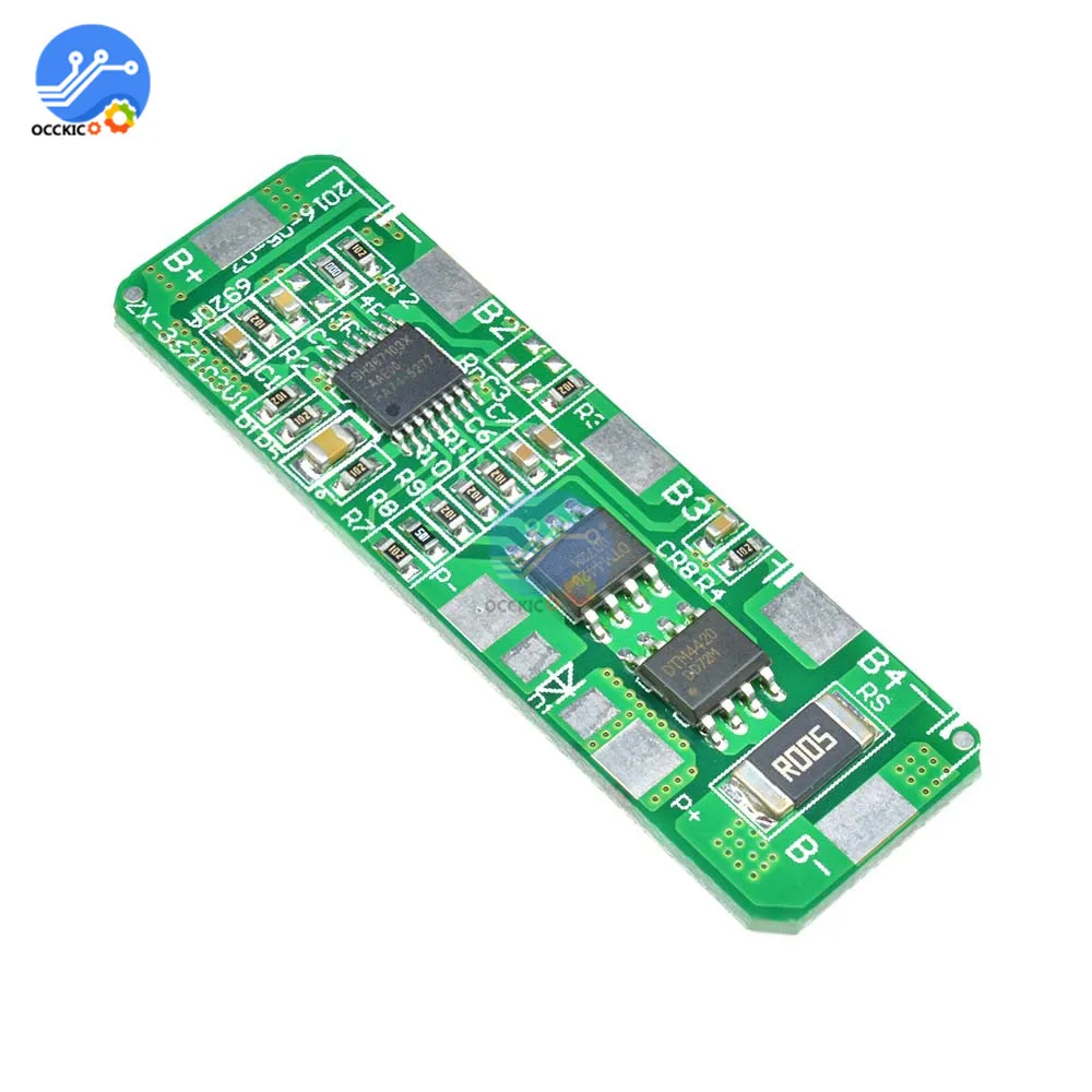 Bms 4S 18650 литий-ионный аккумулятор Защитная плата PCB BMS баланс 4,25-4,35 в до 2,3-3,0 в с защитой от перегрузки 4-5A recargable