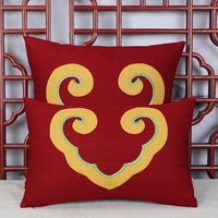 custom patchwork love heart cotton linen cover cushion pillow case home decorative living room sofa zipper lumbar pillowcase