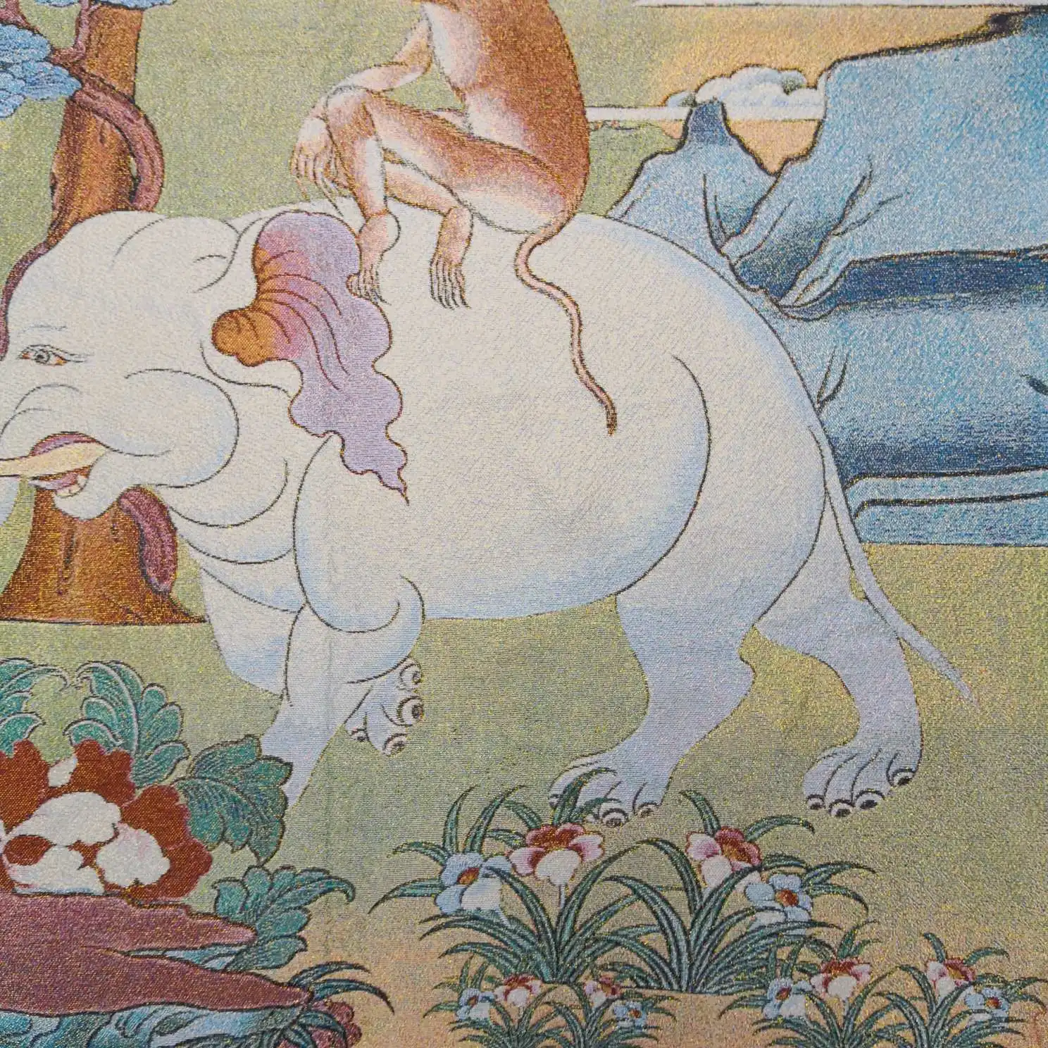 

Tibetan Customs and Harmony, Four Shui and Six Life Paintings and Hanging Cloths