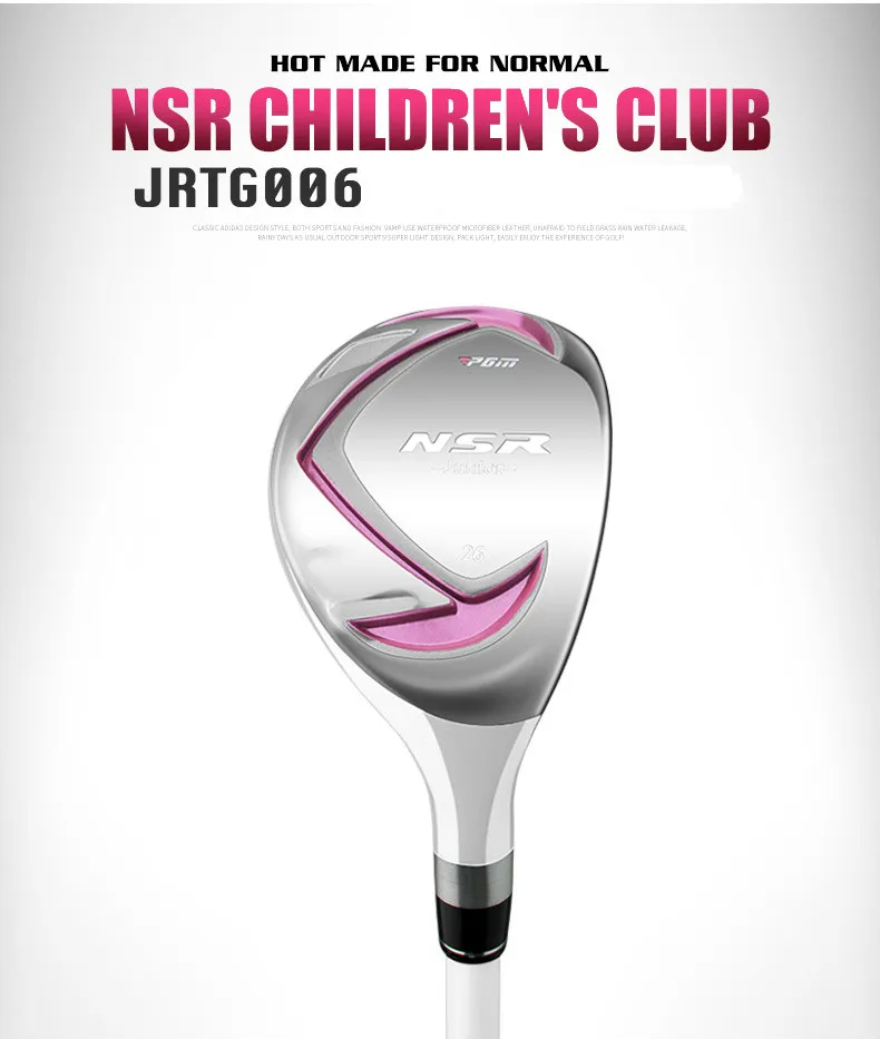 

PGM Girls'Golf Club Initial Kit Kids and Adolescents' Ultra-Light Portable Kids Club JRTG006