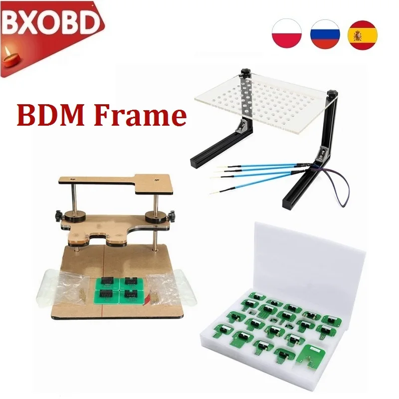 Рамка BDM Pro для Galletto V54 100 Led FRAM со светодиодным инструментом программирования ECU 4