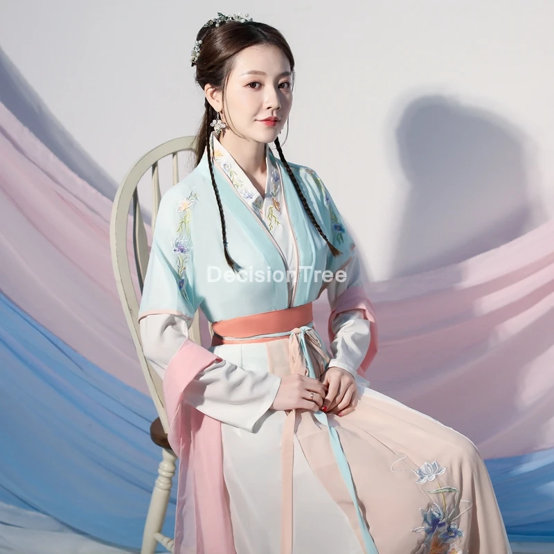 

2022 chinese traditional women hanfu dress chinese fairy dress tang dynasty chinese ancient costume princess fairy dress
