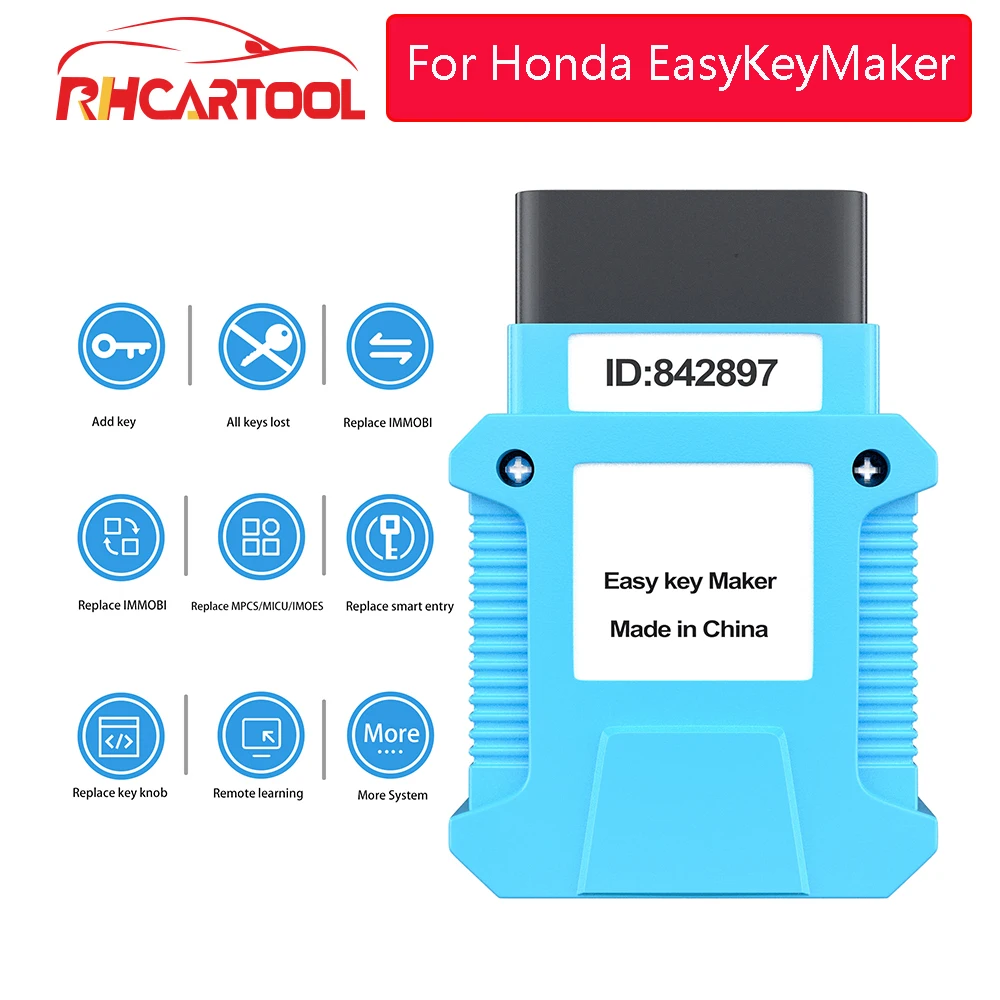 Программатор автомобильных ключей EasyKeyMaker для Honda Acura все ключи