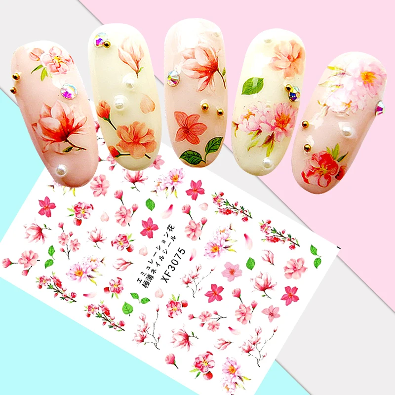 Мультяшная большая наклейка для ногтей с изображением знаменитого человека Сова