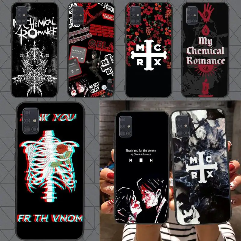 

Punk Band My Chemical Romance Phone Case for redmi note10 9 8 pro 6A 4X 7 7A 8A smart 5Plus 4 5 7 8T cover coque