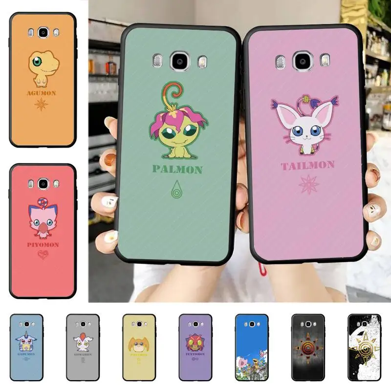 

Yinuoda Digital monster Digimon Phone Case for Samsung J 2 3 4 5 6 7 8 prime plus 2018 2017 2016 core