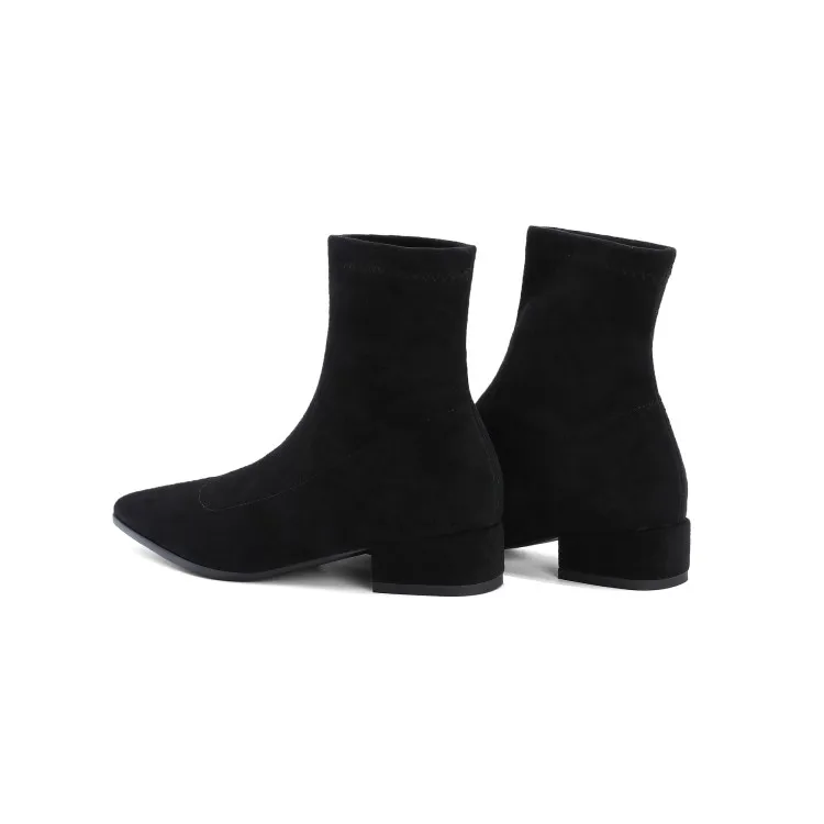 

Big Size Pointed Suede Boots boots women shoes ankle boots for women ladies boots shoes woman winter