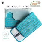 Сменная Насадка для швабры BEAR FAMILY, из микрофибры, моющаяся, с распылителем, салфетка для мытья пола, антибактериальная Насадка для швабры