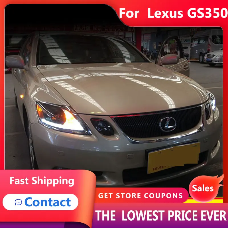 Дневсветильник ходовые огни HANA для автомобилей Lexus GS350 2004-2011 GS300 DRL дневные