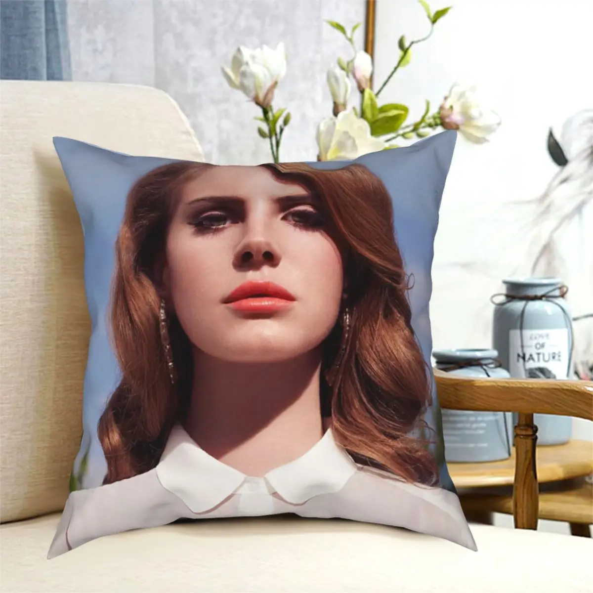 

Lana Del Rey Cushions for Sofa Customized Cushion Covers Decorative Throw Pillows Cover floor pillow for sofa home