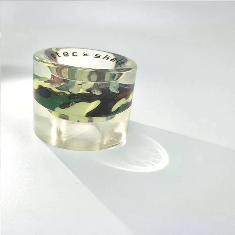 

4Pcs Long Board 78A PU Wheel 60*45MM Camouflage Multicolor Transparent Jelly Wheels Cruiser Surf Skateboard Replace Parts Supply