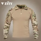 Мужская куртка для активного отдыха Тактический походные рубашки с длинным рукавом SWAT Охота альпинистская футболка в стиле милитари, комуфляжная рубашка для мужской одежды